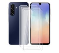 AQGGIIXY 4 Piezas Protectores de Pantalla para Samsung Galaxy M17 (6.70") Vidrio Templado Film Película película Protectora para Protectores de Pantalla Anti-rasguños Inastillable