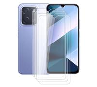 AQGGIIXY 4 Piezas Protectores de Pantalla para Xiaomi Poco C85 4G (6.90") Vidrio Templado Film Película película Protectora para Protectores de Pantalla Anti-rasguños Inastillable