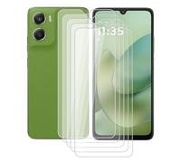AQGGIIXY 5 Piezas Protectores de Pantalla para Motorola Moto G06 (6.88") Vidrio Templado Film Película película Protectora para Protectores de Pantalla Anti-rasguños Inastillable