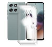 AQGGIIXY 5 Piezas Protectores de Pantalla para Motorola Moto G56 (6.72") Vidrio Templado Film Película película Protectora para Protectores de Pantalla Anti-rasguños Inastillable