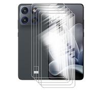 AQGGIIXY 5 Piezas Protectores de Pantalla para Motorola Moto X70 Air (6.70") Vidrio Templado Film Película película Protectora para Protectores de Pantalla Anti-rasguños Inastillable