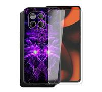 AQGGIIXY Carcasa para Gigaset GS6 Pro Funda (6.67")+ Protectores de Pantalla de Vidrio Templado Cristal Templado, Nero Suave Silicona TPU Case Anti-Rasguño Protectora - XV47