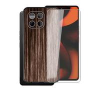 AQGGIIXY Carcasa para Gigaset GS6 Pro Funda (6.67")+ Protectores de Pantalla de Vidrio Templado Cristal Templado, Nero Suave Silicona TPU Case Anti-Rasguño Protectora - XV22