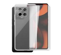 AQGGIIXY Funda con Pack 2 Vidrios para Gigaset GS6 Pro | 6.67". Silicona suave, antideslizante, anti golpes, dureza 9H, anti rayones, ultra delgado, HD claro.