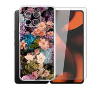 AQGGIIXY Funda con Protector para Gigaset GS6 Pro - XT10 | 6.67". Silicona suave, antideslizante, anti golpes, dureza 9H, anti rayones, ultra delgado, HD claro.
