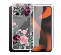 AQGGIIXY Funda con Protector para Gigaset GS6 Pro - YQ12 | 6.67". Silicona suave, antideslizante, anti golpes, dureza 9H, anti rayones, ultra delgado, HD claro.