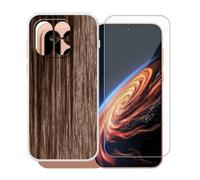 AQGGIIXY Funda con Protector para OnePlus 16 5G - XV22 | 6.78". Funda transparente + vidrio templado, dureza 9H, anti rayones, anti caídas, sin burbujas.