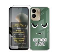 AQGGIIXY Funda con Protector para Poco M8x 5G - DUO6 | 6.90". Silicona suave, antideslizante, anti golpes, dureza 9H, anti rayones, ultra delgado, HD claro.