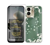 AQGGIIXY Funda con Protector para Poco M8x 5G - WM91 | 6.90". Silicona suave, antideslizante, anti golpes, dureza 9H, anti rayones, ultra delgado, HD claro.