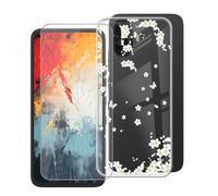 AQGGIIXY Funda con Protector para TCL K70 NXTpaper - WM91 | 6.75". Silicona suave, antideslizante, anti golpes, dureza 9H, anti rayones, ultra delgado, HD claro.