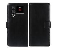 AQGGIIXY Funda con Tapa para Doogee Blade 10 MAX (6.56"), de Piel Sintética, con Ranura para Tarjetas, Protección de Cuerpo Completo, Antiarañazos, Anticolisión para Doogee Blade 10 MAX - Black