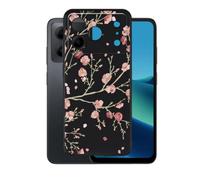 AQGGIIXY Funda Negra con Estampado para Doogee Note 56X Lite - WM84
