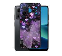 AQGGIIXY Funda Negra con Estampado para Doogee Note 56X Lite - XV16
