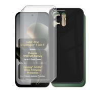 AQGGIIXY Funda Negra con Pack 4 Vidrios para Poco M8x 5G | 6.90". Silicona suave, antideslizante, anti golpes, dureza 9H, anti rayones, ultra delgado, HD claro.