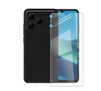 AQGGIIXY Funda Negra con Protector para Doogee Note 56X Lite