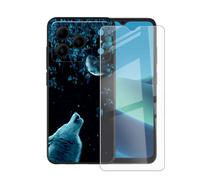 AQGGIIXY Funda Negra con Protector para Doogee Note 56X Lite - XT31