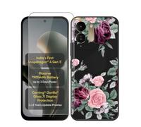 AQGGIIXY Funda Negra con Protector para Poco M8x 5G - YQ12 | 6.90". Silicona suave, antideslizante, anti golpes, dureza 9H, anti rayones, ultra delgado, HD claro.