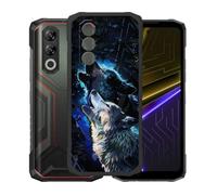 AQGGIIXY Funda Negra para Doogee Blade 20 Plus - E4 | 5.60". Silicona suave, antideslizante, bordes elevados, esquinas reforzadas, anti golpes, agarre seguro.