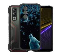 AQGGIIXY Funda Negra para Doogee Blade 20 Plus - W1 | 5.60". Silicona suave, antideslizante, bordes elevados, esquinas reforzadas, anti golpes, agarre seguro.