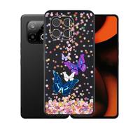 AQGGIIXY Funda para Gigaset GS6 Pro Negra - E13 | 6.67". Silicona suave, antideslizante, bordes elevados, esquinas reforzadas, anti golpes, agarre seguro, protección diaria.