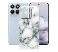 AQGGIIXY Funda para Motorola Edge 70 Fusion (6.78"), Protector Case Bumper Caso Ultrafino Gel, Transparente Suave Silicona TPU Carcasa, Anti-Arañazos - Mármol