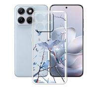 AQGGIIXY Funda para Motorola Edge 70 Fusion (6.78"), Protector Case Bumper Caso Ultrafino Gel, Transparente Suave Silicona TPU Carcasa, Anti-Arañazos - Pintoresco