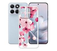 AQGGIIXY Funda para Motorola Edge 70 Fusion (6.78"), Protector Case Bumper Caso Ultrafino Gel, Transparente Suave Silicona TPU Carcasa, Anti-Arañazos - Brillante wm113