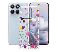 AQGGIIXY Funda para Motorola Edge 70 Fusion (6.78"), Ultrafina Anti-rasguños X Antichoque Transparente Carcasa de Telefono Suave Silicona TPU Caso Case para Motorola Edge 70 Fusion - Balloon