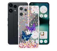 AQGGIIXY Funda para Nothing Phone 3a Lite 5G (6.77"), Protector Case Bumper Caso Ultrafino Gel, Transparente Suave Silicona TPU Carcasa, Anti-Arañazos - Brillante e13