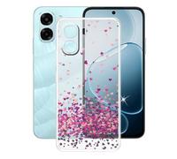 AQGGIIXY Funda para OPPO A6x 4G (6.75"), Ultrafino Gel Protector Bumper Caso Case, Transparente Suave Silicona TPU Carcasa, Anti-Arañazos Funda para OPPO A6x 4G - Love