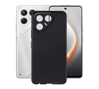 AQGGIIXY Funda para Tecno Pova 7 (6.78"), Ultrafino Gel Protector Bumper Caso Case, Nero Suave Silicona TPU Carcasa, Anti-Arañazos Funda para Tecno Pova 7 - Black