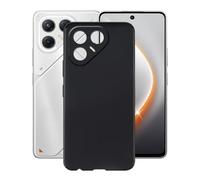 AQGGIIXY Funda para Tecno Pova 7 (6.78"), Ultrafino Gel Protector Bumper Caso Case, Nero Suave Silicona TPU Carcasa, Anti-Arañazos Funda para Tecno Pova 7 - Black