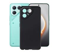 AQGGIIXY Funda para Tecno Pova 7 Pro (6.78"), Ultrafino Gel Protector Bumper Caso Case, Nero Suave Silicona TPU Carcasa, Anti-Arañazos Funda para Tecno Pova 7 Pro - Black