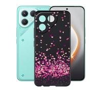 AQGGIIXY Funda para Tecno Pova 7 Pro (6.78"), Ultrafino Gel Protector Bumper Caso Case, Nero Suave Silicona TPU Carcasa, Anti-Arañazos Funda para Tecno Pova 7 Pro - WM85