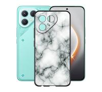 AQGGIIXY Funda para Tecno Pova 7 Pro (6.78"), Ultrafino Gel Protector Bumper Caso Case, Nero Suave Silicona TPU Carcasa, Anti-Arañazos Funda para Tecno Pova 7 Pro - Marble