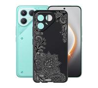 AQGGIIXY Funda para Tecno Pova 7 Pro (6.78"), Ultrafino Gel Protector Bumper Caso Case, Nero Suave Silicona TPU Carcasa, Anti-Arañazos Funda para Tecno Pova 7 Pro - WM108