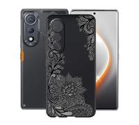AQGGIIXY Funda para Tecno Pova Curve (6.78"), Ultrafino Gel Protector Bumper Caso Case, Nero Suave Silicona TPU Carcasa, Anti-Arañazos Funda para Tecno Pova Curve - Flower