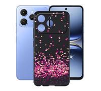 AQGGIIXY Funda para Tecno Spark 40 (6.67"), Ultrafino Gel Protector Bumper Caso Case, Nero Suave Silicona TPU Carcasa, Anti-Arañazos Funda para Tecno Spark 40 - Love