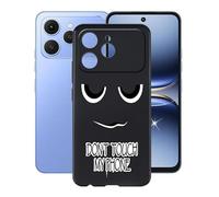 AQGGIIXY Funda para Tecno Spark 40 (6.67"), Ultrafino Gel Protector Bumper Caso Case, Nero Suave Silicona TPU Carcasa, Anti-Arañazos Funda para Tecno Spark 40 - DUO6