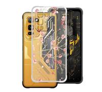 AQGGIIXY Funda Transparente con Estampado para Blackview Fort 5 - WM84