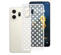 AQGGIIXY Funda Transparente con Estampado para TCL NXTpaper 70 Pro - W22