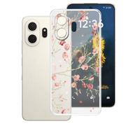 AQGGIIXY Funda Transparente con Estampado para TCL NXTpaper 70 - WM84 | 6.90". Anti amarillamiento, silicona flexible, bordes elevados, esquinas reforzadas, muestra diseño original.