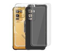 AQGGIIXY Pack 2 Fundas con Pack 2 Vidrios para Blackview Fort 5