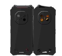 AQGGIIXY Pack 2 Fundas para Doogee S300 Pro Negras