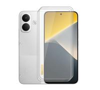 AQGGIIXY Pack 3 Protector Pantalla para POCO X8 | 6.83". Vidrio templado, dureza 9H, anti rayones, anti huellas, sin burbujas, ultra delgado, HD claro.