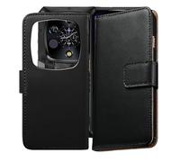 AQGGIIXY para Ulefone Armor 28 Ultra (6.67") Funda, Anti-Arañazot TPU Silicone Carcasa, Soporte Plegable Sintético Cuero Flip Cover Prueba de Billetera Case - Black