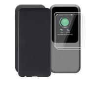 AQGGIIXY Para ZTE MU5120 5G Funda + 2 Piezas Protectores de Pantalla de, Nero Suave Silicona Case Anti-Rasguño Protectora Carcasa para ZTE MU5120 5G (2.4") - Black