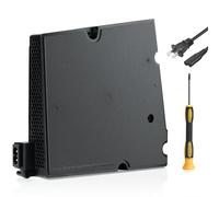 AQIDAP para PS5 Slim Fuente de alimentación con Sony Playstation 5 PS5 Slim CFI-2000 Fuente de host de consola de repuesto con adaptador de CA Adaptador de corriente de consola con cable de