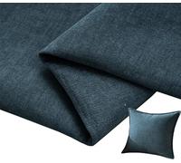 AQIGR Chenille Funda Cojin 50x50, Suave Funda De Almohada 70x40 con Cremallera, Fundas Cojines 60x60 80x80 Decorativas para Sofá Silla Cama Sala de Estar Dormitorio(Greyish-Blue,40x50cm(Set of 1))