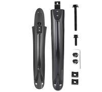 AQIOERH Juego Guardabarros 2/1 Juegos de Guardabarros de Bicicleta de montaña 26-29 Guardabarros Universal extensión Amplia Protector de Barro Tornillo Fijo Accesorios de Bicicleta(1 Set)
